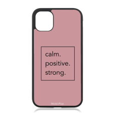 Kryt na mobil s motívom - Calm - Positive - Strong