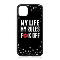 Kryt s motívom  - My Life My Rules Fuck Off