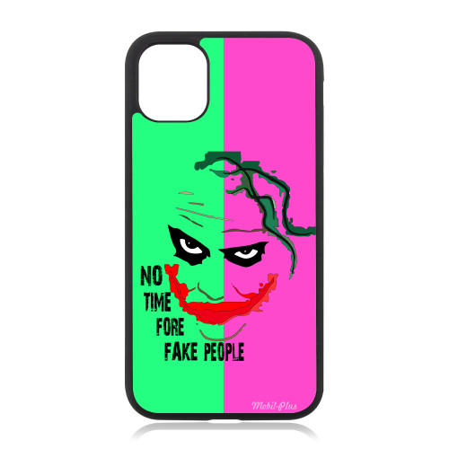 Kryt na mobil s motívom - Joker - No time fore fake people