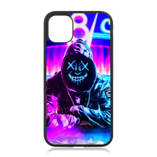 Kryt na mobil s motívom - Neon Mask