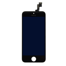 Apple iPhone 5S - LCD Displej + Dotykové Sklo + Rám (Čierna) Originál - Repasovaný