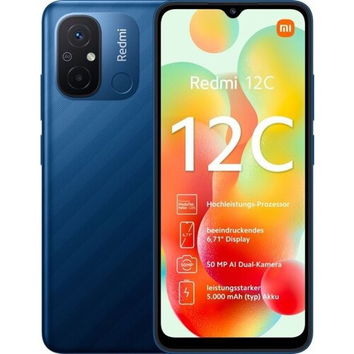 Xiaomi Redmi 12C 3/64GB Ocean Blue NFC