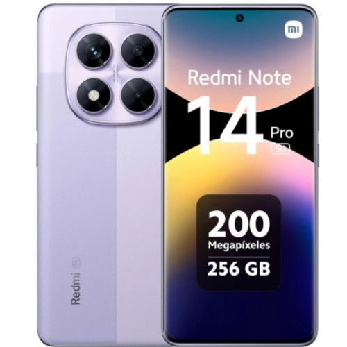 Xiaomi Redmi Note 14 Pro 5G 8 RAM 256GB Lavender Purple NFC