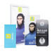5D Mr. Monkey Glass - Apple iPhone 12 / 12 Pro čierny (Strong Matte)