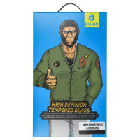 5D Mr. Monkey Glass - Apple iPhone X čierny (Strong HD)
