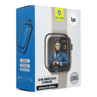5D Mr. Monkey Glass - pre Apple Watch 10 42MM čierne (Strong HD)