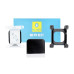 5D Mr. Monkey Glass - pre Apple Watch SE / SE 2 44MM čierne (Strong HD)