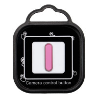 Aktívne tlačidlo ovládania fotoaparátu vhodné pre puzdro IPHONE série 16 Drop Glue / Clear Mag Cover pink