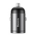 Baseus auto adaptér  Tiny Star s rýchlonabíjaním 1x USB-C 30W (VCHX-B0G ) šedý