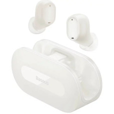 BASEUS bezdrôtové slúchadlá bluetooth TWS Bowie EZ10 A00054300226-Z1 biela