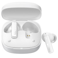BASEUS bezdrôtové slúchadlá bluetooth TWS E19 biele