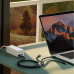 BASEUS kábel 3v1 Type C / USB A na Micro USB / Lightning / Type C PD QC 5A 100W CASS030101 1,2 m čierny