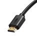 BASEUS kábel HDMI na HDMI 4K 60Hz 2.0 HD CAKGQ-A01 1 m čierny