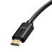 BASEUS kábel HDMI na HDMI 4K 60Hz 2.0 HD CAKGQ-E01 8 m čierny