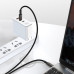 BASEUS kábel Typ C na Typ C PD100W Power Delivery Tungsten Gold Fast Charging CATWJ-A01 2m čierny