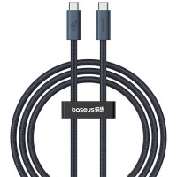 BASEUS kábel typ C na typ C PD3.1 240W 8K 60Hz CB000068 1 m čierny