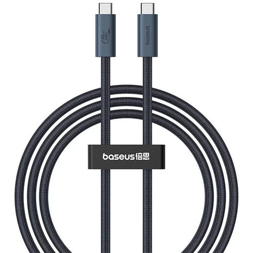 BASEUS kábel typ C na typ C PD3.1 240W 8K 60Hz CB000068 1 m čierny
