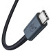 BASEUS kábel typ C na typ C PD3.1 240W 8K 60Hz CB000068 1 m čierny