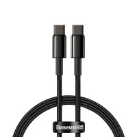 BASEUS kábel Typ C na Typ C PD 5A 100W CATWJ-01 1 m čierny