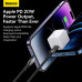 BASEUS kábel Type C to Lightning PD 20W Glimmer CADH000101 2 m čierny
