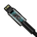 BASEUS kábel Type C to Lightning PD 20W Tungsten Gold CATLWJ-01 1 m čierny