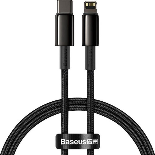 BASEUS kábel Type C to Lightning PD 20W Tungsten Gold CATLWJ-01 2 m čierny