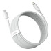 BASEUS kábel Type C to Lightning PD 5A 20W Wisdom TZCATLZJ-02 2 ks 1,5 m biely 