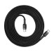 BASEUS kábel Type C to Type C Power Delivery PD60W 2.0 (3A 20V) Cafule CATKLF-HG1 2m sivá+čierna