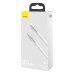 BASEUS kábel typu C na Lightning PD 20W Cafule CATLJK-B02 2 m biely