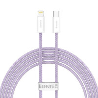 BASEUS kábel typu C na Lightning PD 20W Dynamic CALD000105 1 m fialový