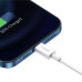 BASEUS kábel USB A na Apple Lightning 8-pin 2,4A Superior Series Fast Charging CALYS-02 0,25 m biely