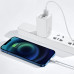BASEUS kábel USB A na Apple Lightning 8-pin 2,4A Superior Series Fast Charging CALYS-02 0,25 m biely