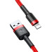 BASEUS kábel USB A na Lightning 1,5A Cafule CALKLF-C09 2 m červený