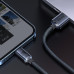 BASEUS kábel USB A na Lightning 2,4A Crystal Shine CAJY000101 2 m čierny
