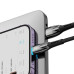 BASEUS kábel USB A na Lightning 2,4A Glimmer CADH000301 2 m čierny