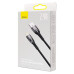 BASEUS kábel USB A na Lightning 2,4A Glimmer CADH000301 2 m čierny
