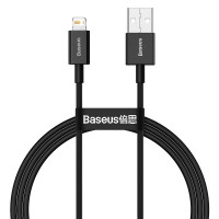 BASEUS kábel USB A na Lightning 2,4A Superior CALYS-A01 1 m čierny