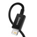 BASEUS kábel USB A na Lightning 2,4A Superior CALYS-A01 1 m čierny
