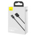 BASEUS kábel USB A na Lightning 2,4A Superior CALYS-A01 1 m čierny