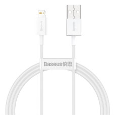 BASEUS kábel USB A na Lightning 2,4A Superior CALYS-A02 1 m biely
