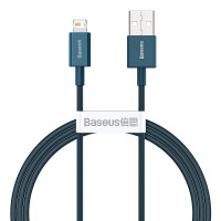 BASEUS kábel USB A na Lightning 2,4A Superior CALYS-A03 1 m modrý