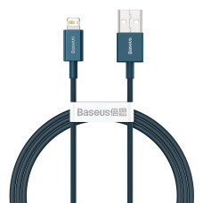 BASEUS kábel USB A na Lightning 2,4A Superior CALYS-A03 1 m modrý