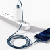 BASEUS kábel USB A na Lightning 2,4A Superior CALYS-A03 1 m modrý