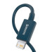 BASEUS kábel USB A na Lightning 2,4A Superior CALYS-A03 1 m modrý