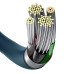 BASEUS kábel USB A na Lightning 2,4A Superior CALYS-A03 1 m modrý