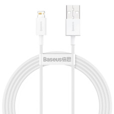 BASEUS kábel USB A na Lightning 2,4A Superior CALYS-B02 1,5 m biely