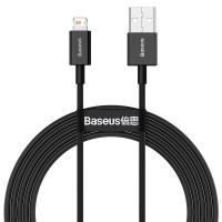 BASEUS kábel USB A na Lightning 2,4A Superior CALYS-C01 2 m čierny