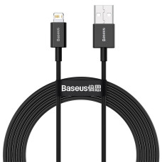 BASEUS kábel USB A na Lightning 2,4A Superior CALYS-C01 2 m čierny