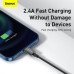 BASEUS kábel USB A na Lightning 2,4A Superior CALYS-C01 2 m čierny