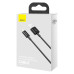 BASEUS kábel USB A na Lightning 2,4A Superior CALYS-C01 2 m čierny